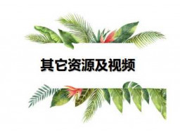 其它资源及视频