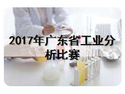 2017年广东省工业分析比赛